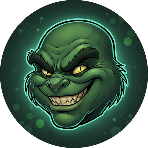 The Green Grump caddie